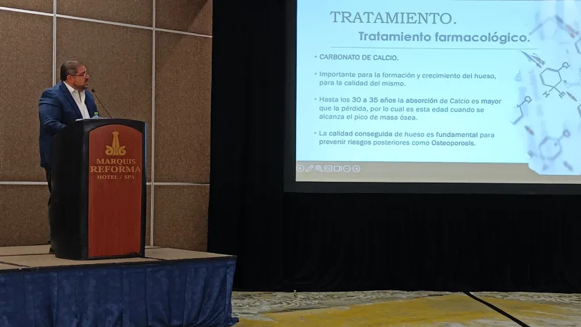 Conferencia de prensa de la presentación de nuevo suplemento alimenticio para mejorar salud osteoarticular promete mejorar la salud de las articulaciones y retrasar el desgaste temprano del cartílago articular.