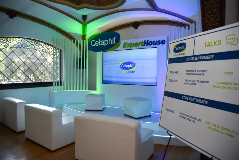 Cetaphil espacio para talleres y conferencias