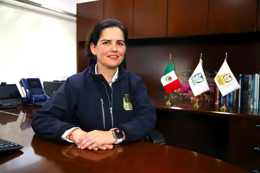 La directora general de la Fundación IMSS, Ana Lía De Fátima García García propone sumar esfuerzos con Fundación IMSS